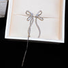 Silver Crystal Bow