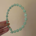 Acrylic Beaded Headbands Blue Green Round Spacer Beads view 7