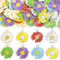 Enamel-Look Gold Silver Sunflower Alloy Charms in 14 Styles view 4