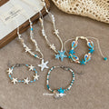 Beach Starfish Shell Bead Bracelets Necklaces Five Styles view 3