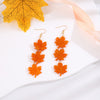 Orange Maple Leaves