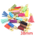 Colorful Suede Tassel Pendants In 6 Styles For Jewelry Making view 7