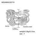 Starfish Octopus and Shell Layered Ring in Eight Styles view 8