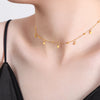 Disc Charm Choker