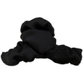 Black Fabric Flower Crystal Embellished Claw Hair Clip view 5