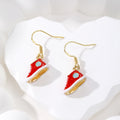 Gold Enamel UK Guard Boot Heel Sneaker Earrings 5 Styles view 7
