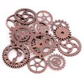 Mixed Steampunk Metal Gear Charms in Nine Finish Options view 7