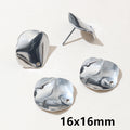 Geometric Stud Earring Components in Fourteen Designs view 8
