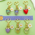 Flower Charm Keychains in 21 Pictured Variations for Bags and Keys view 4