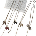 Horse Pendant Long Necklaces in Three Color Styles view 5