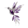 Bird Crystal Five Designs Metal Brooch Pin for Jackets and Lapels view 6
