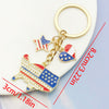 Rhinestone Flag Map