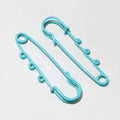 Colorful Safety Pins With Hanging Loops in Twelve Options view 6
