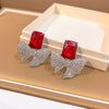 Red Bow Studs