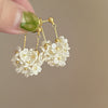 Gold White Drops