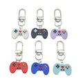 Six-Piece Game Controller Keychain Set in Six Colors view 5
