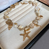 Gold Accent Shells
