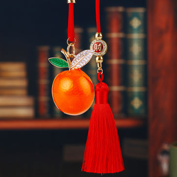 Mixed Fruit Animal Boat Fortune and Zodiac Vehicle Hanging Ornaments in Nineteen Options