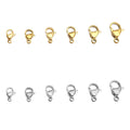 Gold-Tone Lobster Clasp Jewelry Findings with 12 Listed Options view 5
