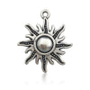 Antique Silver Sun