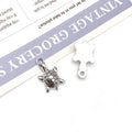 Antique Silver Turtle Metal Charms with 7 Listed Options view 9