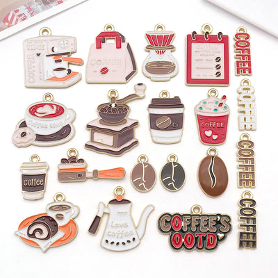 Printed detail graphic for the drink cup charms