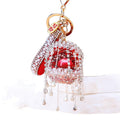 Long Pearl Curtain Shell Keychains in Five Colors plus Assorted Option view 5