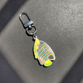 Flocked Tropical Fish Keychains Lobster Clasp 3 Styles view 3