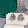 Silver Floral Fringe