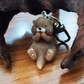 Koala Otter and Flamingo Animal Clip Keychains in Five Designs view 4
