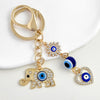 Gold Heart Eye Set
