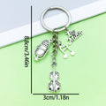 Guitar, Music Note and Drum Charm Keychains in 19 Pictured Variations for Bags and Keys view 7