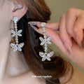 Seven Mixed Crystal Heart Star Butterfly And Flower Necklace Earring Designs view 4
