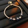 Gold Blue Stars