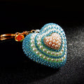 Pearl Heart Keychains with Plain Fortune and Loose Heart Loop Options view 12