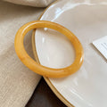 Round Resin Marbled Bangle Bracelets Multi Color 7 Styles view 12