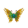 Purple Orange Butterfly Crystal Enamel Two Designs Metal Brooch Pin view 6
