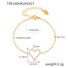 Gold Heart Bracelet