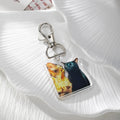 Funny Cat and Animal Acrylic Lobster-Clasp Keychains in Fifteen Designs view 3