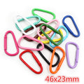 Mixed Color Geometric Aluminum Snap Hook Components view 9