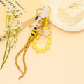 Beaded Heart Carabiner Keychain Charm Cord Bag Pendant view 6