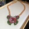 Pink Bead Necklace