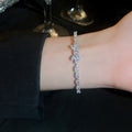 Fifteen Mixed Crystal Bangle Designs In Gold And Silver Tones view 11