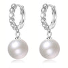 Silver Pearl Drop