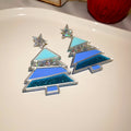 Bow Pom Pom and Snowflake Drop Earrings in Seven Styles view 7