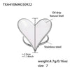 Steel Heart Ring