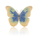 Butterfly Two Designs Metal Brooch Pin for Jackets and Lapels view 1
