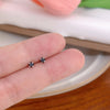 Black 2mm Studs
