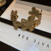 Antique Gold Floral