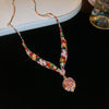 Pink Multicolor Necklace